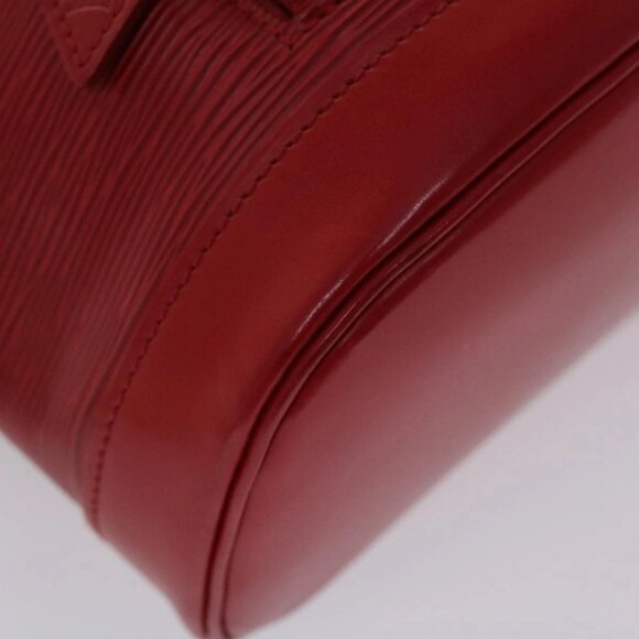 LOUIS VUITTON Epi Montsouris MM Backpack Monaco 700th Red LV Auth 47479 - Picture 3 of 16